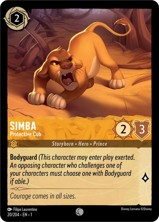 Lorcana - Simba - Protective Cub - The First Chapter (1)