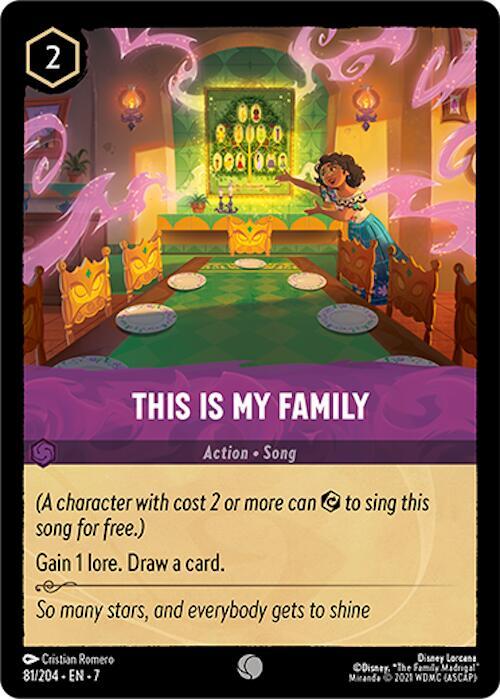 Lorcana - This Is My Family - Archazia's Island (7)