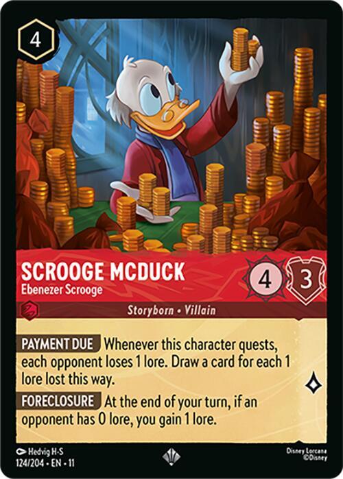 Lorcana - Scrooge McDuck - Ebenezer Scrooge - Winterspell (11)