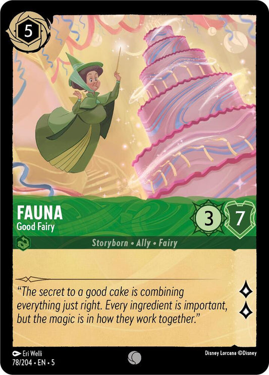 Lorcana - Fauna - Good Fairy - Cold Foil - Shimmering Skies (5)