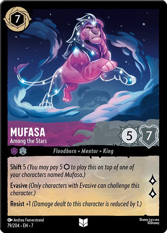Lorcana - Mufasa - Among the Stars - Colf Foil - Archazia's Island (7)