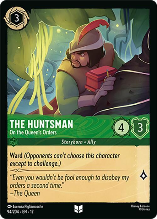 Lorcana - The Huntsman - On the Queen's Orders - Wilds Unknown (12)