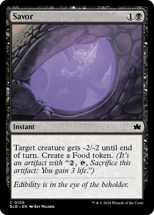 MTG - Savor - Bloomburrow (BLB)