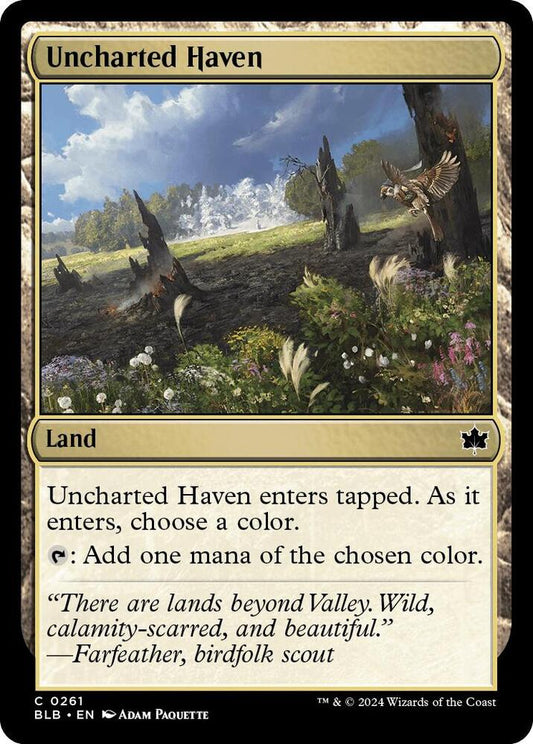 MTG - Uncharted Haven - Bloomburrow (BLB)