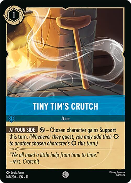 Lorcana - Tiny Tim's Crutch - Cold Foil - Winterspell (11)