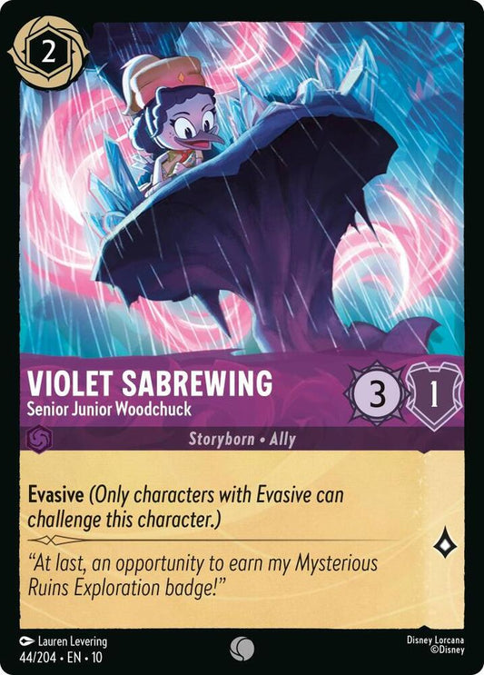 Lorcana - Violet Sabrewing - Whispers in the Well (10)