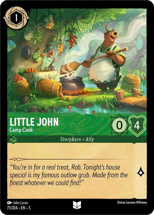 Lorcana - Little John - Camp Cook - Shimmering Skies (5)