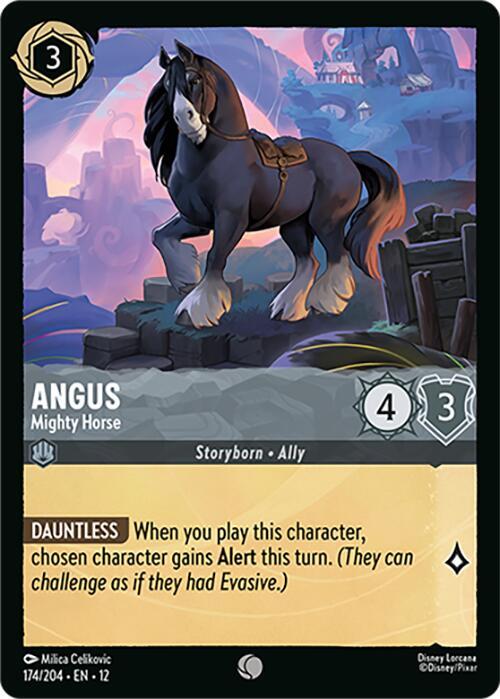 Lorcana - Angus - Mighty Horse - Wilds Unknown (12)
