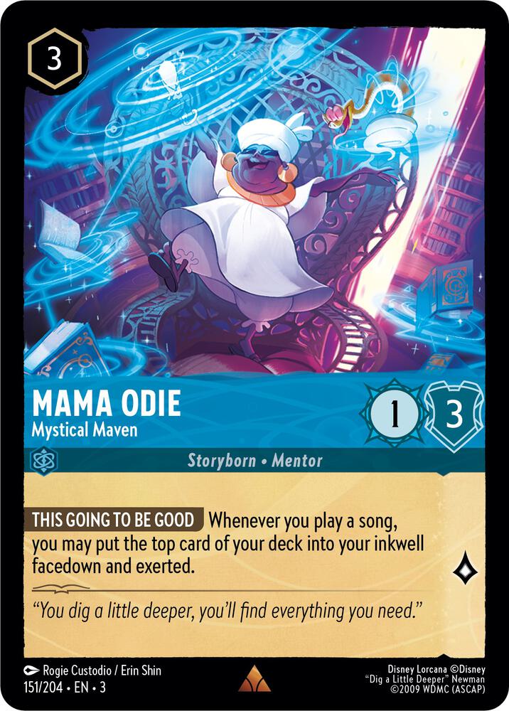Lorcana - Mama Odie - Mystical Maven - Fabled (9)