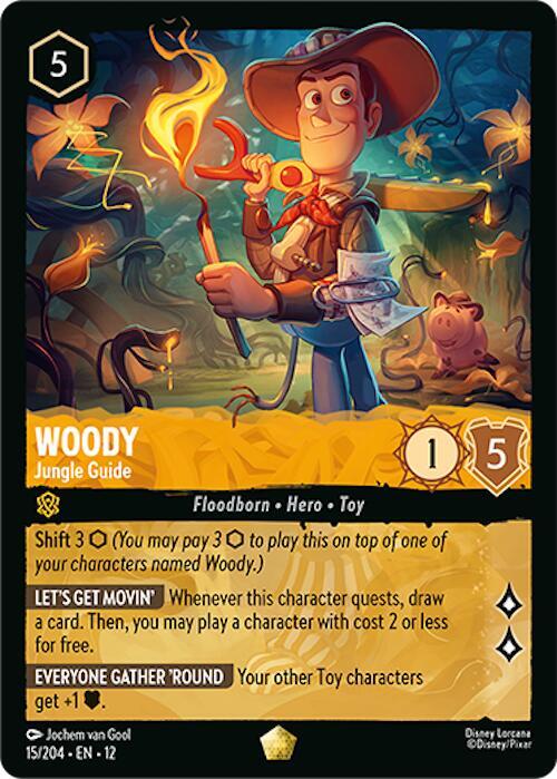 Lorcana - Woody - Jungle Guide - Wilds Unknown (12)