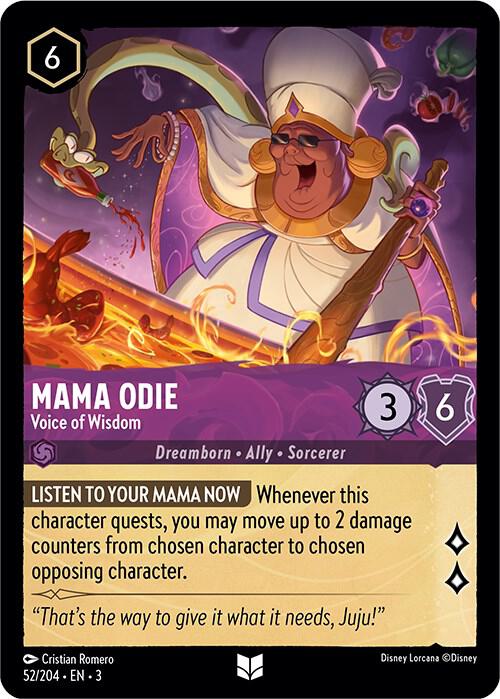 Lorcana  - Mama Odie - Voice of Wisdom - Into the Inklands (3)
