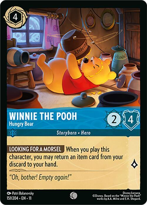 Lorcana - Winnie the Pooh - Hungry Bear - Winterspell (11)