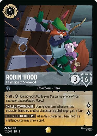Lorcana - Robin Hood - Champion of Sherwood - Fabled (9)