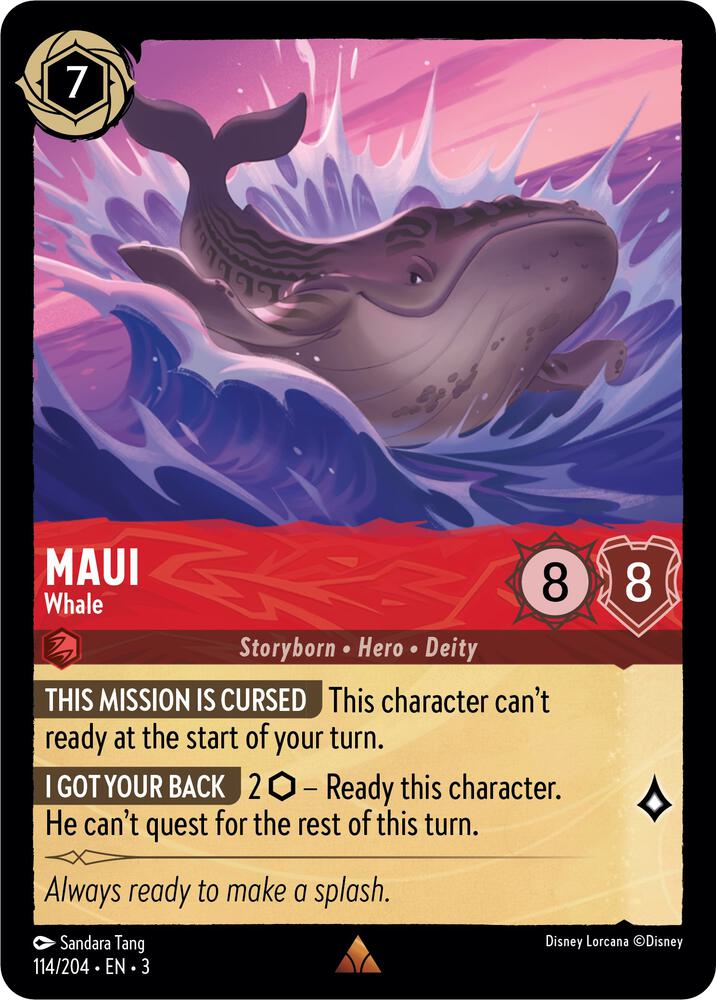 Lorcana - Maui - Whale - Into the Inklands (3)