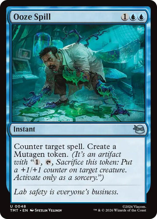 MTG - Ooze Spill - Teenage Mutant Ninja Turtles (TMT)