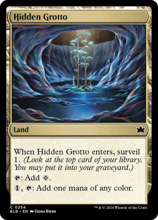 MTG - Hidden Grotto - Bloomburrow (BLB)