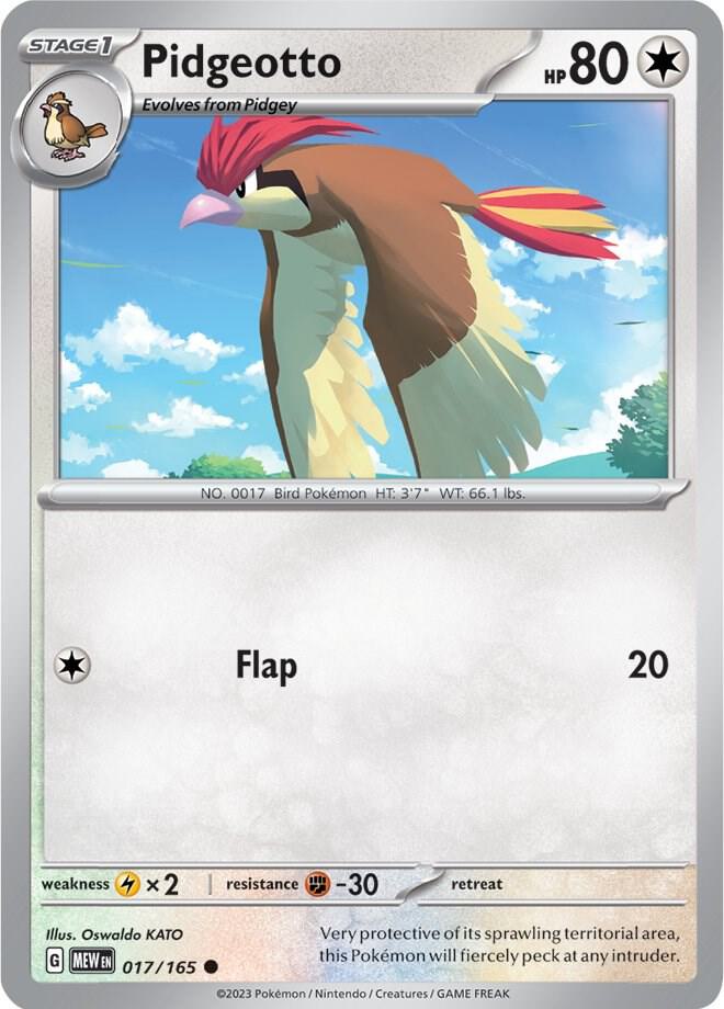 Pokemon - Pidgeotto - SV: Scarlet & Violet 151 (MEW)
