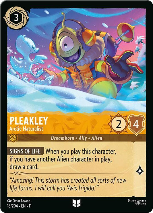 Lorcana - Pleakley - Arctic Naturalist - Winterspell (11)
