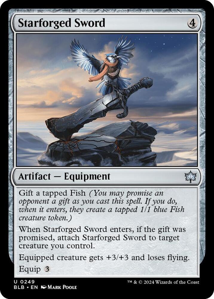 MTG - Starforged Sword - Bloomburrow (BLB)