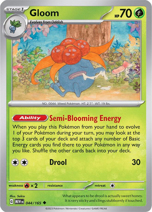 Pokemon - Gloom - SV: Scarlet & Violet 151 (MEW)