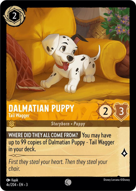Lorcana - Dalmatian Puppy - Tail Wagger (4c/204) - Into the Inklands (3)