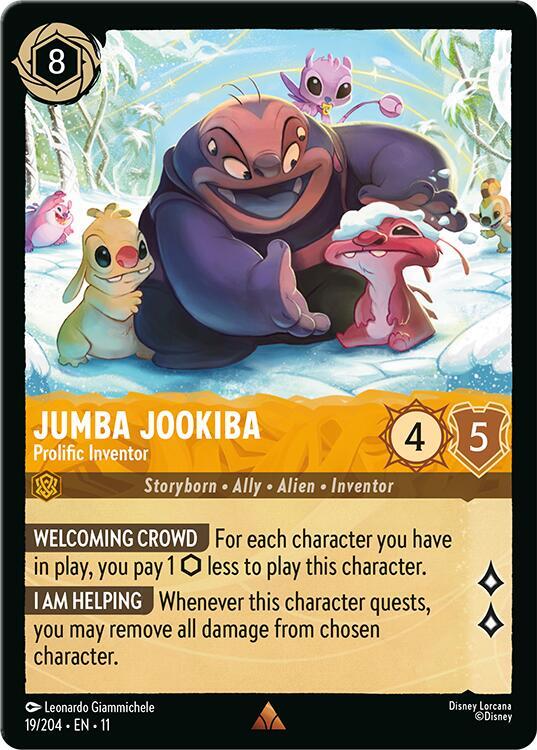 Lorcana - Jumba Jookiba - Prolific Inventor - Winterspell (11)