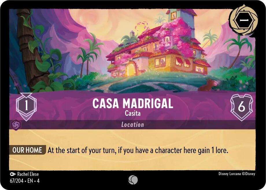 Lorcana - Casa Madrigal - Casita -  Cold Foil - Ursula's Return (4)