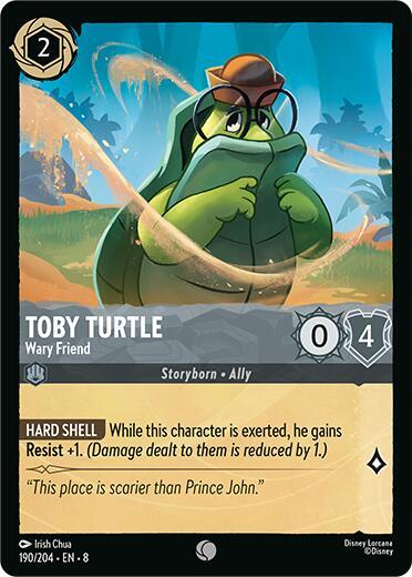 Lorcana - Toby Turtle - Wary Friend - Reign of Jafar (8)