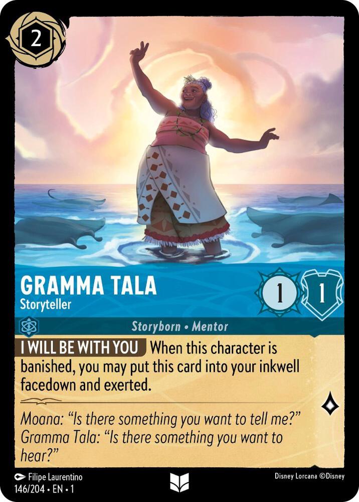 Lorcana - Gramma Tala - Storyteller - The First Chapter (1)