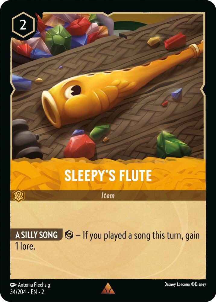 Lorcana - Sleepy's Flute - Rise of the Floodborn (2)