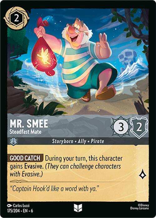 Lorcana - Mr. Smee - Steadfast Mate - Azurite Sea (6)
