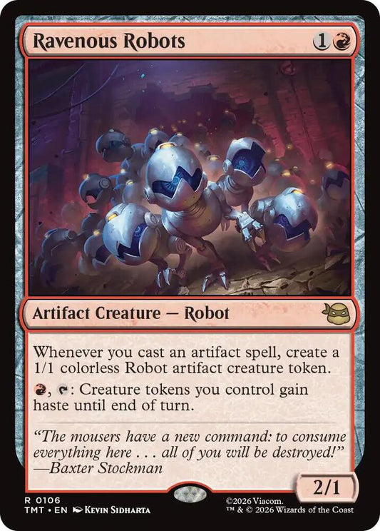 MTG - Ravenous Robots - Teenage Mutant Ninja Turtles (TMT)