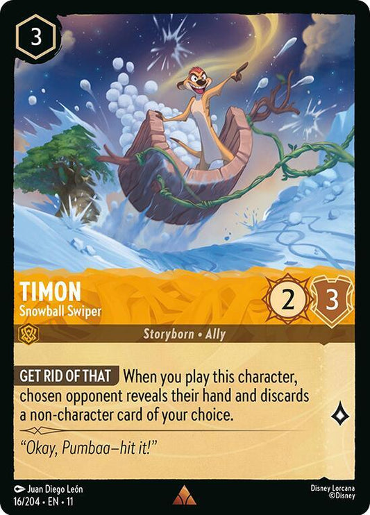 Lorcana - Timon - Snowball Swiper - Winterspell (11)