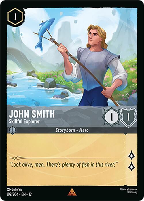 Lorcana - John Smith - Skillful Explorer - Wilds Unknown (12) Cold Foil