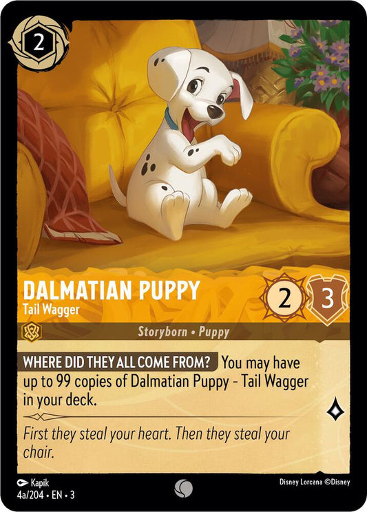 Lorcana - Dalmatian Puppy - Tail Wagger (4a/204) - Into the Inklands (3)