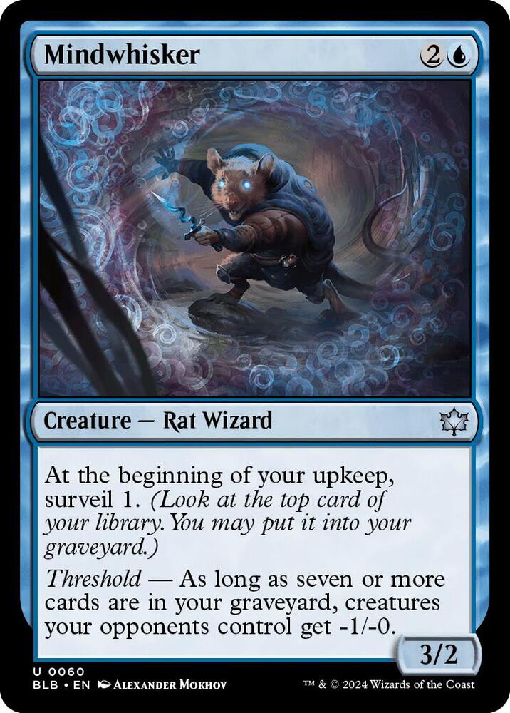 MTG - Mindwhisker - Bloomburrow (BLB)