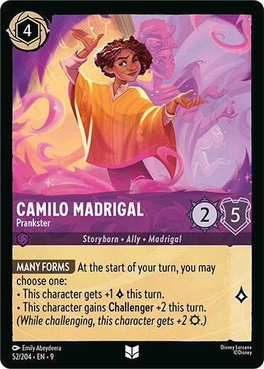 Lorcana - Camilo Madrigal - Prankster - Fabled (9)