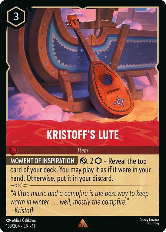 Lorcana - Kristoff's Lute - Winterspell (11)