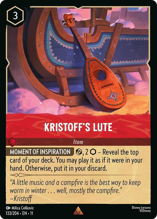 Lorcana - Kristoff's Lute - Winterspell (11)