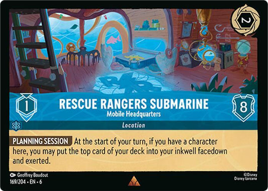 Lorcana - Rescue Rangers Submarine - Mobile Headquarters - Azurite Sea (6)