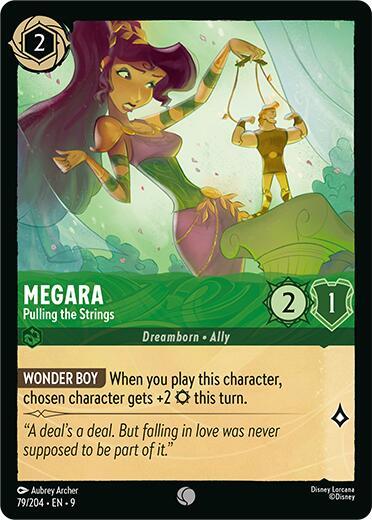 Lorcana - Megara - Pulling the Strings - Fabled (9)