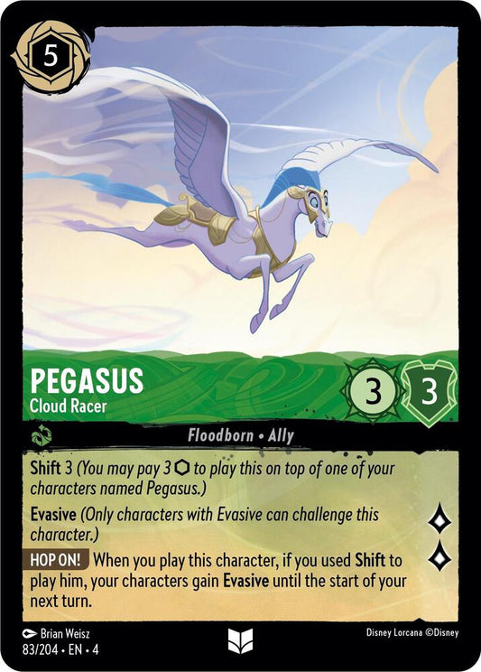 Lorcana - Pegasus - Cloud Racer - Cold Foil - Ursula's Return (4)