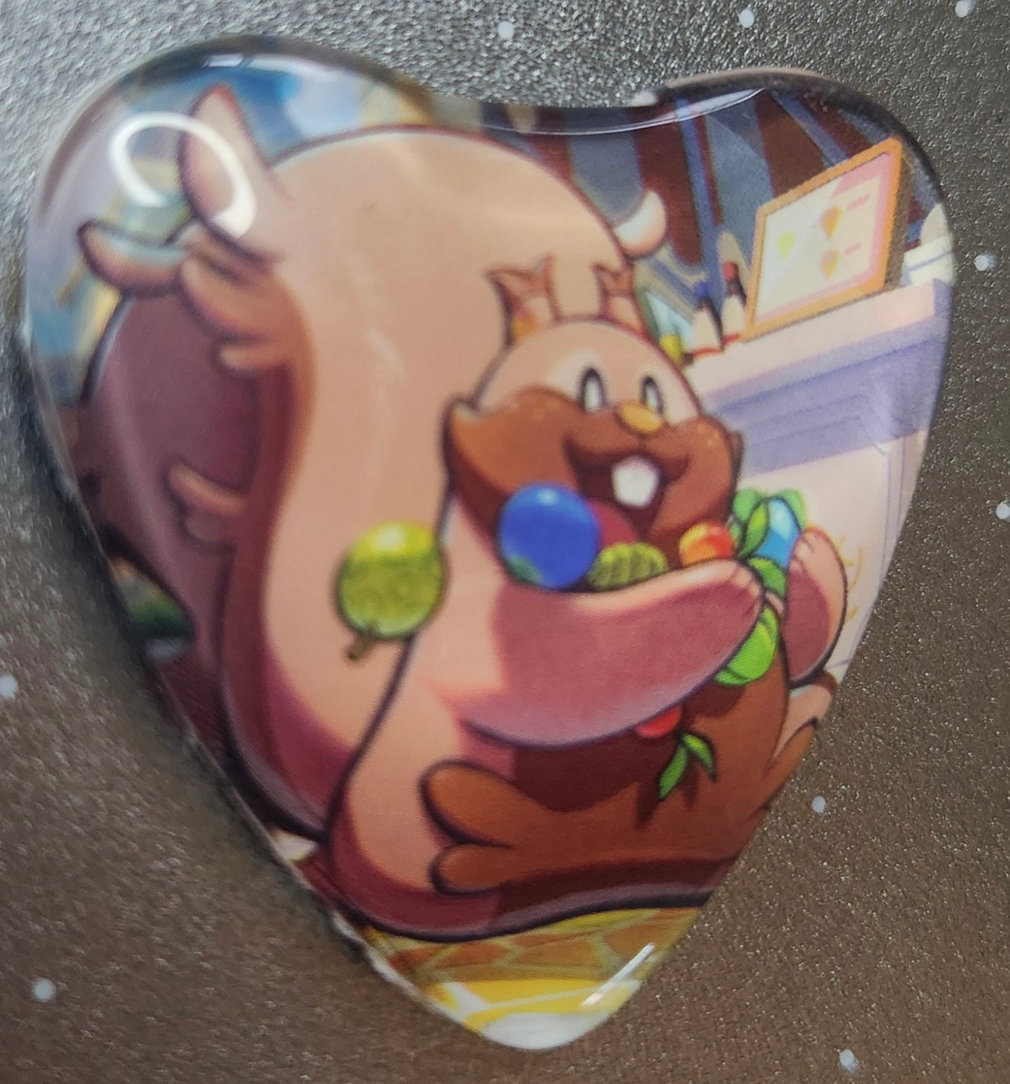 Heart Shaped Themed Magnets Pokemon