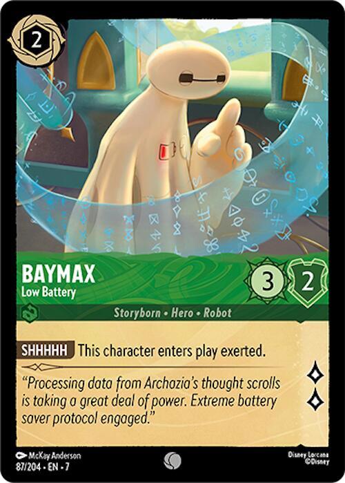 Lorcana - Baymax - Low Battery - Archazia's Island (7)