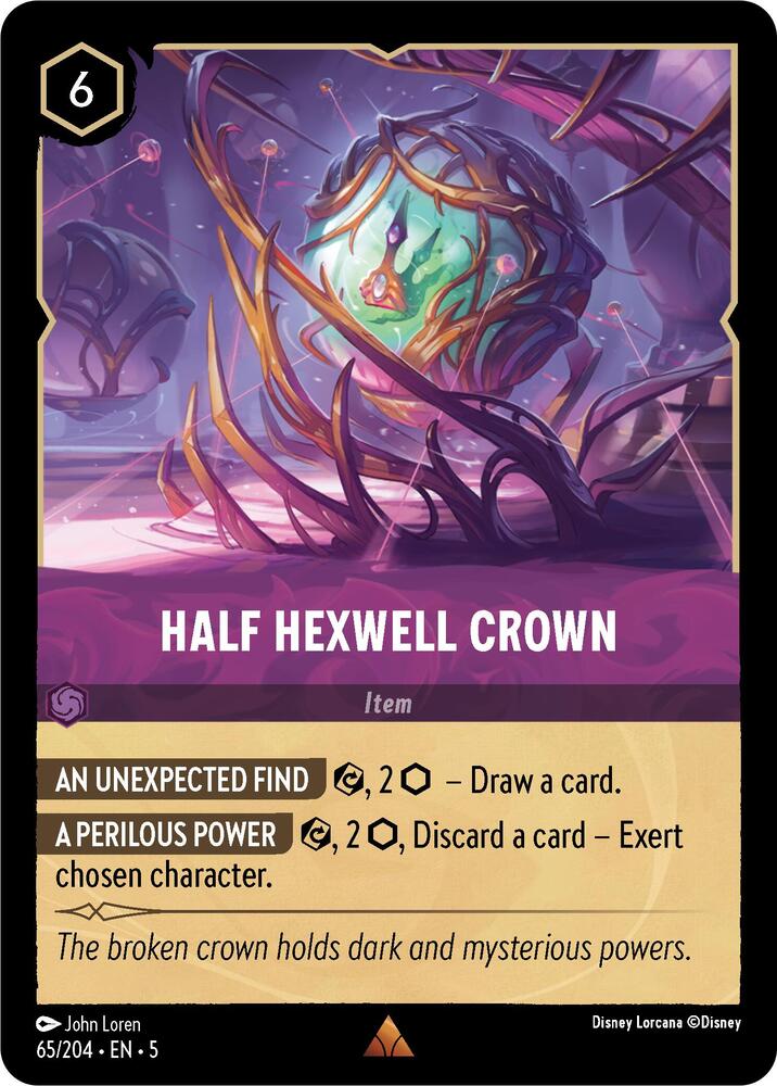 Lorcana - Half Hexwell Crown - Cold Foil - Shimmering Skies (5)