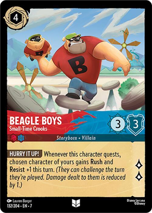 Lorcana - Beagle Boys - Small-Time Crooks - Archazia's Island (7)