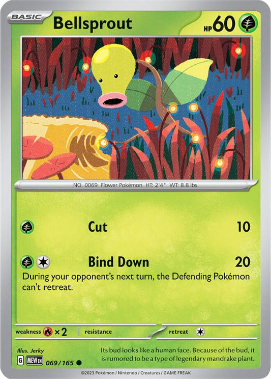 Pokemon - Bellsprout - SV: Scarlet & Violet 151 (MEW)