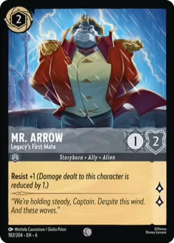 Lorcana - Mr. Arrow - Legacy's First Mate - Azurite Sea (6)