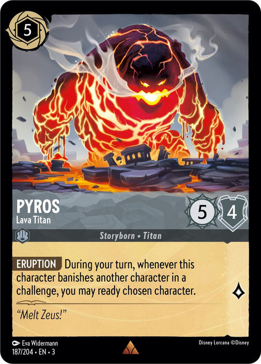 Lorcana - Pyros - Lava Titan - Into the Inklands (3)