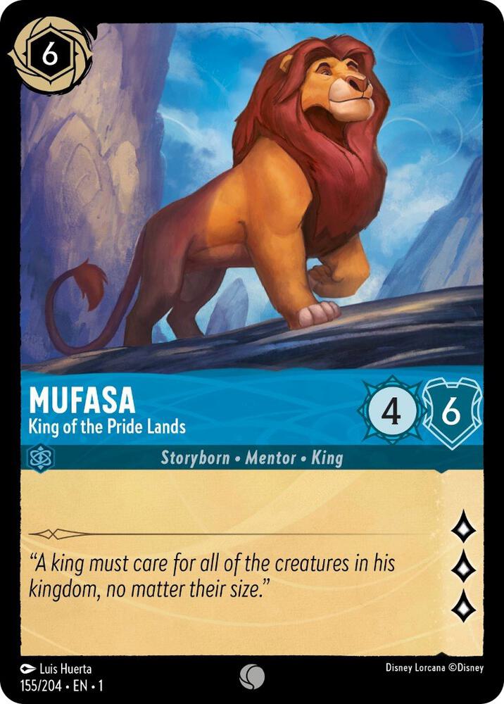 Lorcana - Mufasa - King of the Pride Lands - The First Chapter (1)